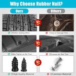 TURBOPATCH™ – KIT 20 TORNILLOS DE GOMA SELLADORES PARA LLANTAS + ENVÍO GRATIS📦