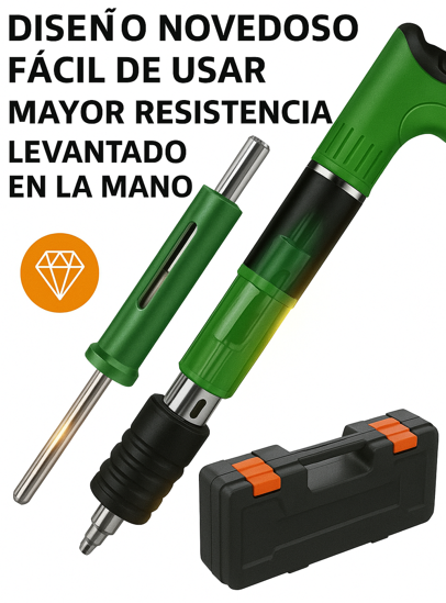 CLAVOEXPRESS™ - PISTOLA DE CLAVOS FULMINANTE | 100 CLAVOS DE REGALO 🎁 + ENVÍO GRATIS 📦