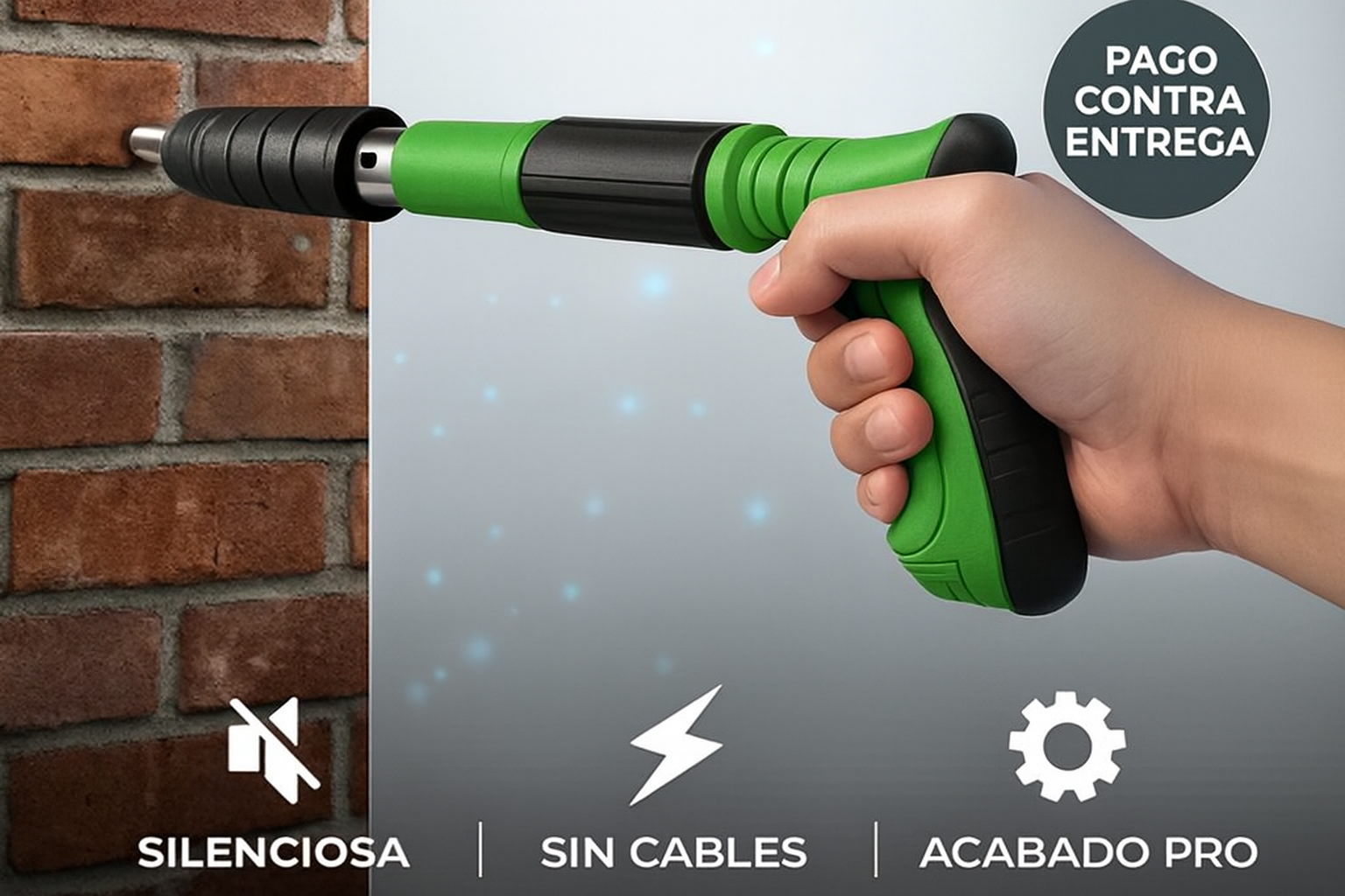 CLAVOEXPRESS™ - PISTOLA DE CLAVOS FULMINANTE | 100 CLAVOS DE REGALO 🎁 + ENVÍO GRATIS 📦